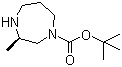 (3R)-六氢-3-甲基-1H-1,4-二氮杂卓-1-羧酸叔丁酯分子结构 (CAS 223644-10-8)
