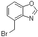 4-(Bromomethyl)benzoxazole molecular structure (CAS 223792-93-6)