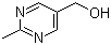 结构式 CAS# 2239-83-0, 2-甲基-5-嘧啶甲醇