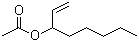 1-辛烯-3-基乙酸酯分子结构 (CAS 2242-10-6)