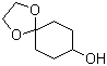 1,4-Dioxaspiro[4.5]decan-8-ol molecular structure (CAS 22428-87-1)