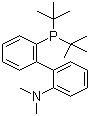 结构式 CAS# 224311-49-3, 2-(二叔丁基膦)-2'-(N,N-二甲基氨基)联苯