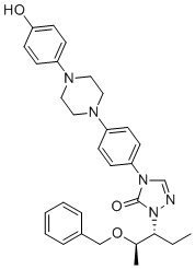Posaconazole Diastereoisomer Related Compound 3 molecular structure (CAS 2243786-01-6)
