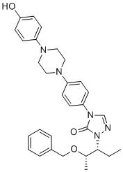 Posaconazole Diastereoisomer Related Compound 4 molecular structure (CAS 2243786-02-7)