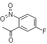 structure of CAS# 2250-48-8, 2'-Nitro-5'-fluoroacetophenone;3-Fluoro-6-nitroacetophenone