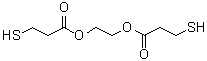 乙二醇双(3-巯基丙酸酯)分子结构 (CAS 22504-50-3)