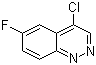 4-Chloro-6-fluorocinnoline molecular structure (CAS 2251-62-9)
