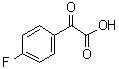 结构式 CAS# 2251-76-5, 4-氟-alpha-氧代苯乙酸