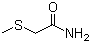 2-(Methylthio)acetamide molecular structure (CAS 22551-24-2)