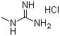structure of CAS# 22661-87-6, Methylguanidine hydrochloride;1-Methylguanidine hydrochloride
