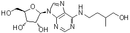 Dihydrozeatin riboside molecular structure (CAS 22663-55-4)