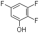 2,3,5-三氟苯酚分子结构 (CAS 2268-15-7)