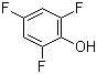 结构式 CAS# 2268-17-9, 2,4,6-三氟苯酚
