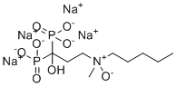 structure of CAS# 2271411-87-9, Ibandronate Impurity 3;Tetrasodium (1-hydroxy-3-(methyloxido(pentyl)azanyl)propane-1,1-diyl)bis(phosphonate)