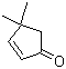 structure of CAS# 22748-16-9, 4,4-Dimethyl-2-cyclopenten-1-one
