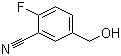 2-氟-5-(羟基甲基)苯甲腈分子结构 (CAS 227609-85-0)