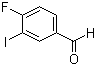4-氟-3-碘苯甲醛分子结构 (CAS 227609-88-3)