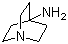 4-氨基奎宁环分子结构 (CAS 22766-61-6)