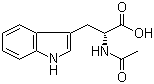 N-乙酰基-D-色氨酸分子结构 (CAS 2280-01-5)