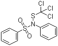 N-苯基-N-[(三氯甲基)硫代]苯磺酰胺分子结构 (CAS 2280-49-1)