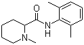 甲哌卡因分子结构 (CAS 22801-44-1)