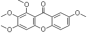 1,2,3,7-四甲氧基氧杂蒽酮分子结构 (CAS 22804-52-0)