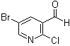 结构式 CAS# 228251-24-9, 5-溴-2-氯烟醛