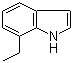 结构式 CAS# 22867-74-9, 7-乙基吲哚