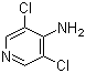 4-氨基-3,5-二氯吡啶分子结构 (CAS 22889-78-7)
