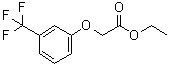结构式 CAS# 22897-99-0, (3-三氟甲基苯氧基)乙酸乙酯
