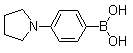 [4-(吡咯烷-1-基)苯基]硼酸分子结构 (CAS 229009-41-0)
