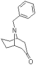 9-苄基-9-氮杂双环[3.3.1]壬烷-3-酮盐酸盐分子结构 (CAS 2291-59-0)
