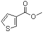 3-噻吩甲酸甲酯分子结构 (CAS 22913-26-4)