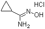 Cyclopropanecarboxamidoxime monohydrochloride molecular structure (CAS 22926-85-8)