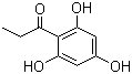 structure of CAS# 2295-58-1, Flopropione;1-(2,4,6-Trihydroxyphenyl)propan-1-one