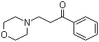 3-(4-吗啉基)-1-苯基-1-丙酮分子结构 (CAS 2298-48-8)