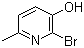 structure of CAS# 23003-35-2, 2-Bromo-3-hydroxy-6-methylpyridine;2-Bromo-6-methyl-3-pyridinol; 2-Bromo-3-hydroxy-6-picoline