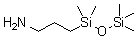 (3-氨基丙基)五甲基二硅氧烷分子结构 (CAS 23029-21-2)