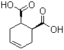 结构式 CAS# 2305-26-2, 顺式-4-环己烯-1,2-二羧酸
