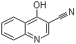 4-羟基-3-喹啉甲腈分子结构 (CAS 2305-70-6)