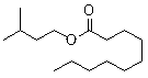 癸酸 3-甲基丁酯分子结构 (CAS 2306-91-4)