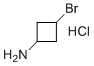 trans-3-Bromocyclobutanamine hydrochloride molecular structure (CAS 2306247-09-4)