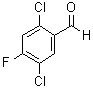 结构式 CAS# 230642-93-0, 2,5-二氯-4-氟苯甲醛