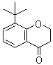 8-叔丁基苯并二氢吡喃-4-酮分子结构 (CAS 23067-79-0)