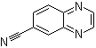 structure of CAS# 23088-24-6, 6-Quinoxalinecarbonitrile;6-Cyanoquinoxaline