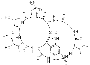 alpha-毒伞肽分子结构 (CAS 23109-05-9)