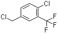 4-氯-3-(三氟甲基)苄氯分子结构 (CAS 23131-73-9)