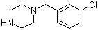 1-(3-氯苄基)哌嗪分子结构 (CAS 23145-91-7)