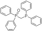 结构式 CAS# 23176-18-3, 双(二苯基膦)甲烷一氧化物