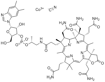 维生素B12 EP 杂质A分子结构 (CAS 23208-66-4)